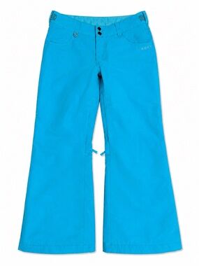Roxy Women’s XS 10K Turquoise Blue Snowboard Ski Snow Pants Regular Fit